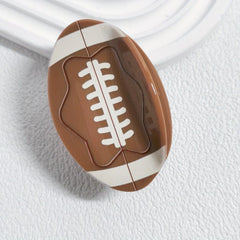 Acetate Football Shape Hair Claw Clips Ponytail Holder Hair Clip For Women Girls