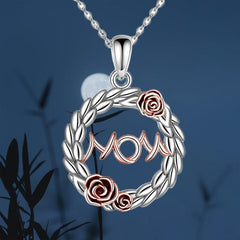 Vintage Round Pendant Alloy Necklace Toy For Kids Daughters Christmas Gift