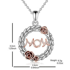 Vintage Round Pendant Alloy Necklace Toy For Kids Daughters Christmas Gift