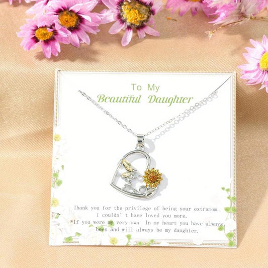 Fairy Flower Pendant Necklace for Women - Anniversary Party Gift
