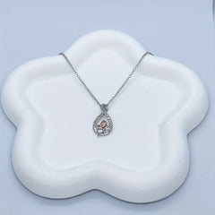 Rhinestone Pendant Necklace for Mother - Birthday Gift