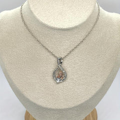 Rhinestone Pendant Necklace for Mother - Birthday Gift