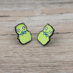 Cartoon Piercing Earrings for Girls Kids Jewelry Gift