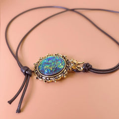 Retro Rabbit Head Resin Pendant Necklace Party Jewelry Gift