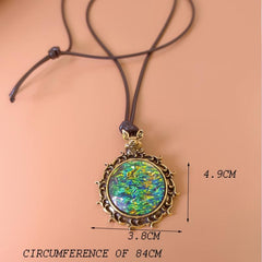 Retro Rabbit Head Resin Pendant Necklace Party Jewelry Gift