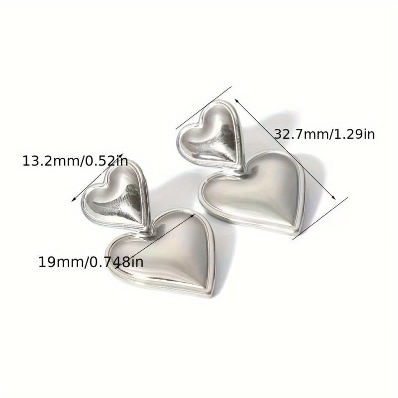 Retro Love Pendant Earrings Party Jewelry Gift