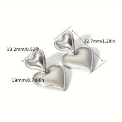 Retro Love Pendant Earrings Party Jewelry Gift