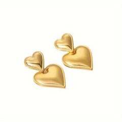 Retro Love Pendant Earrings Party Jewelry Gift