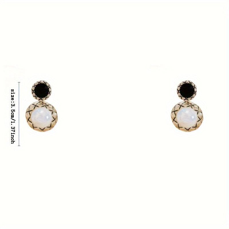 Retro Golden Fragrant Wind Earrings Tide