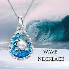 Vintage Teardrop Pendant Alloy Necklace Toy For Kids