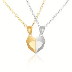 2pcs Magnetic Necklaces Glossy Couple Magnetic Love Necklace