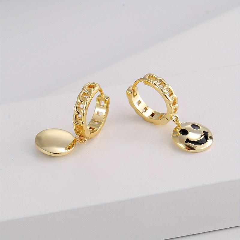 Happy Face Women's Earrings Pendant Jewelry Party Holiday Gift