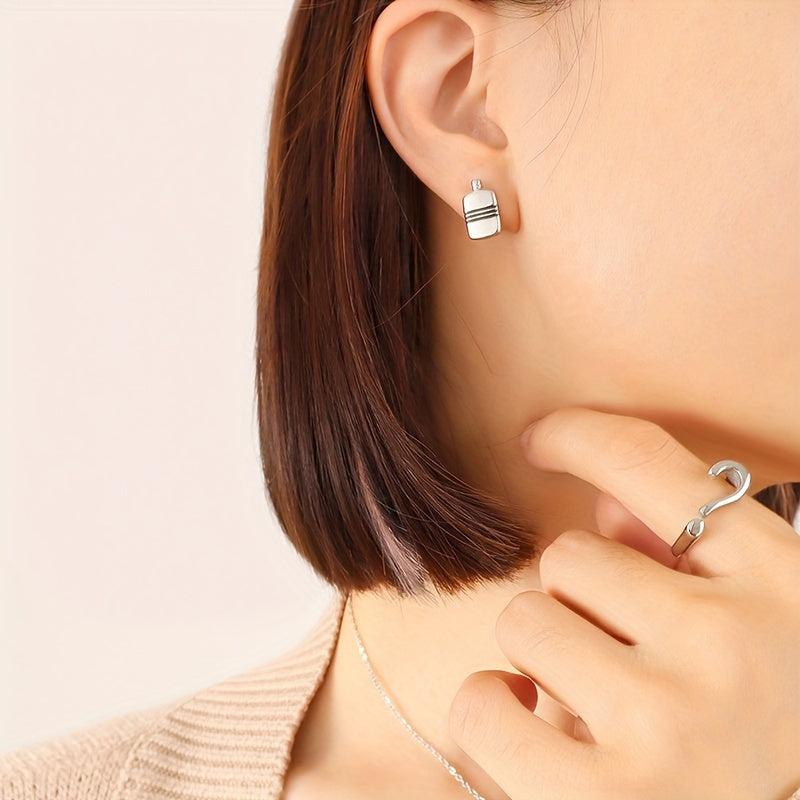 Temperament Quirky Mark Ring Female Cold Wind Opening Adjustable