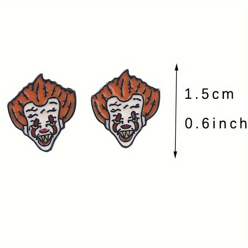 Halloween Piercing Earrings Cartoon Stud Earrings For Woman Girls Kids Je...