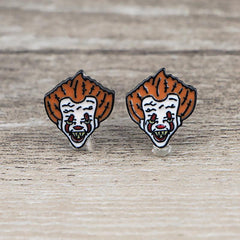 Halloween Piercing Earrings Cartoon Stud Earrings For Woman Girls Kids Je...