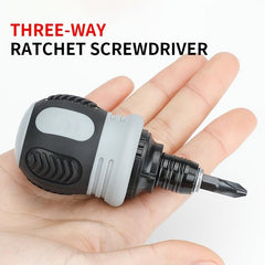 Ratchet Screwdriver Set Radish Head High Hardness Dual purpose Tool
