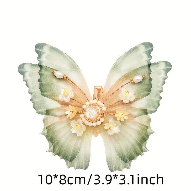Large Butterfly Hair Clip Tulle Hair Accessory