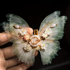 Large Butterfly Hair Clip Tulle Hair Accessory