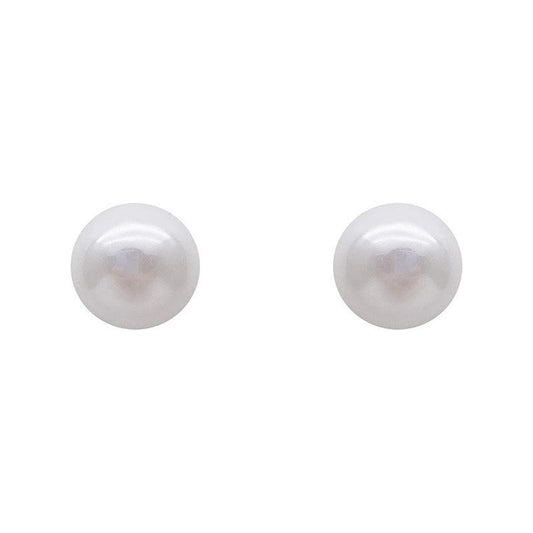 French Autumn Winter Pearl Earrings Retro Style Ear Jewelry Gift