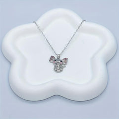 Cute Axolotl Pendant Necklace for Women, Animal Jewelry, Birthday Gift