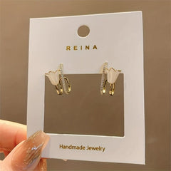 Sweet Tulip Earrings for Girls Women