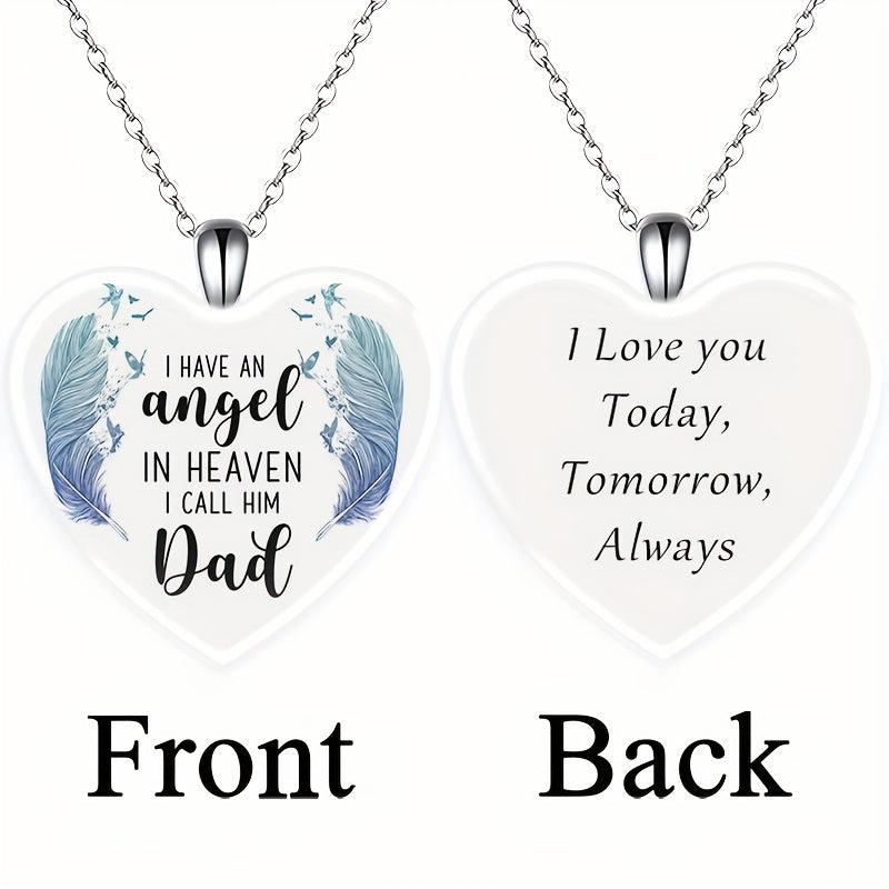 Crystal Letter Necklace English Birthday Gift For Boyfriend And Girlfriend