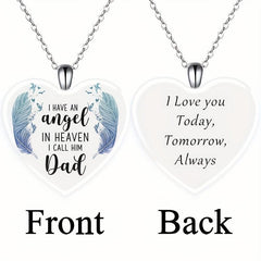 Crystal Letter Necklace English Birthday Gift For Boyfriend And Girlfriend