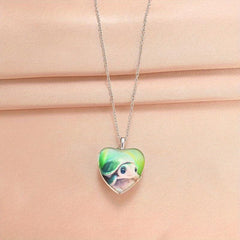 Heart Turtle Pendant Necklace For Kids, Daughter, Holiday, Christmas Toy