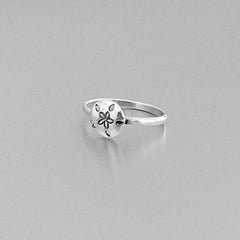 Boho Flower 5 Water Drops Ring for Women