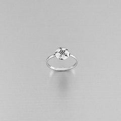 Boho Flower 5 Water Drops Ring for Women