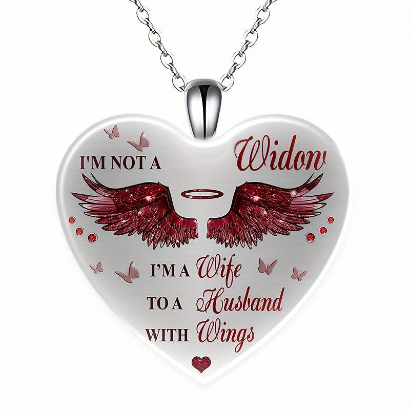 4pcs Heart Necklace Set Pendant Banquet Jewelry Gift