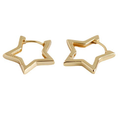 Geometric Pentagram Earrings for Girls - Halloween Gift