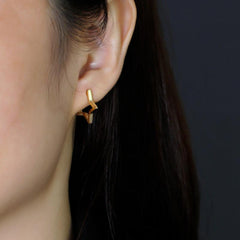 Geometric Pentagram Earrings for Girls - Halloween Gift