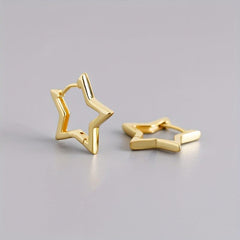 Geometric Pentagram Earrings for Girls - Halloween Gift