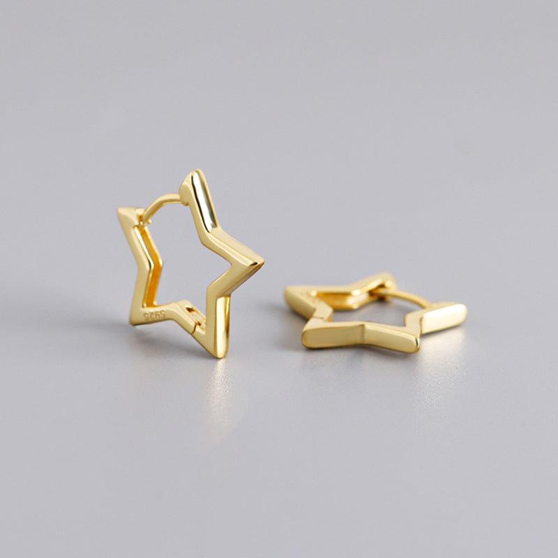 Geometric Pentagram Earrings for Girls - Halloween Gift