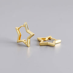 Geometric Pentagram Earrings for Girls - Halloween Gift