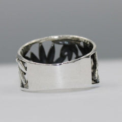 Vintage Silvery Plated Daisy Ring Party Jewelry Birthday Gift
