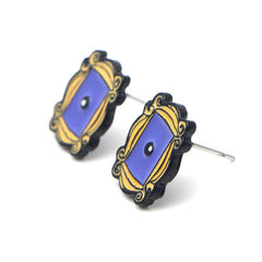 Cartoon Stud Earrings For Girls Kids Jewelry Gift Accessories