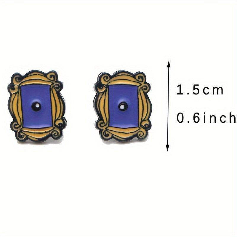 Cartoon Stud Earrings For Girls Kids Jewelry Gift Accessories