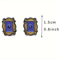 Cartoon Stud Earrings For Girls Kids Jewelry Gift Accessories