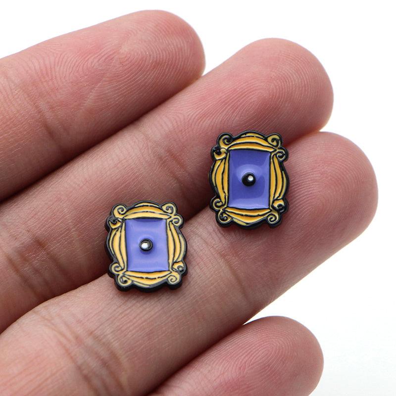 Cartoon Stud Earrings For Girls Kids Jewelry Gift Accessories