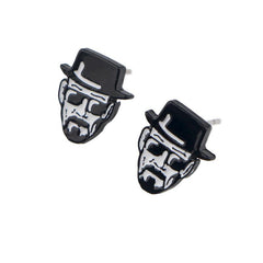 Man With Hat Earrings Studs for Party Halloween Christmas