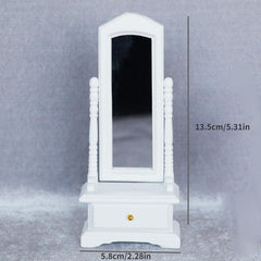 1/12 Dollhouse Retro Scene Ornament Mirror Model