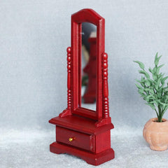 1/12 Dollhouse Retro Scene Ornament Mirror Model
