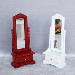 1/12 Dollhouse Retro Scene Ornament Mirror Model