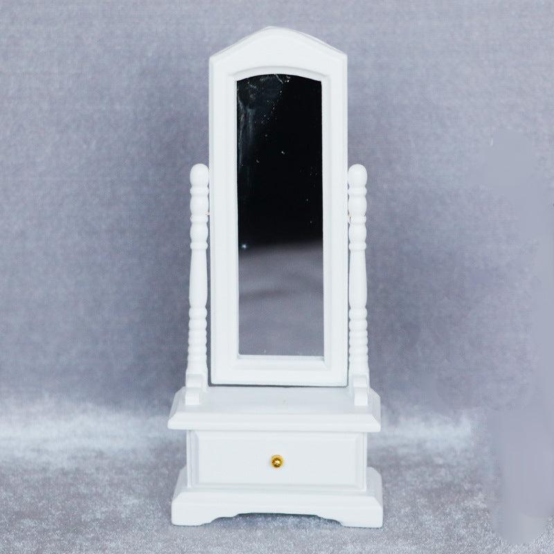 1/12 Dollhouse Retro Scene Ornament Mirror Model