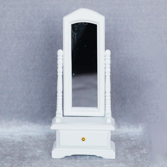 1/12 Dollhouse Retro Scene Ornament Mirror Model