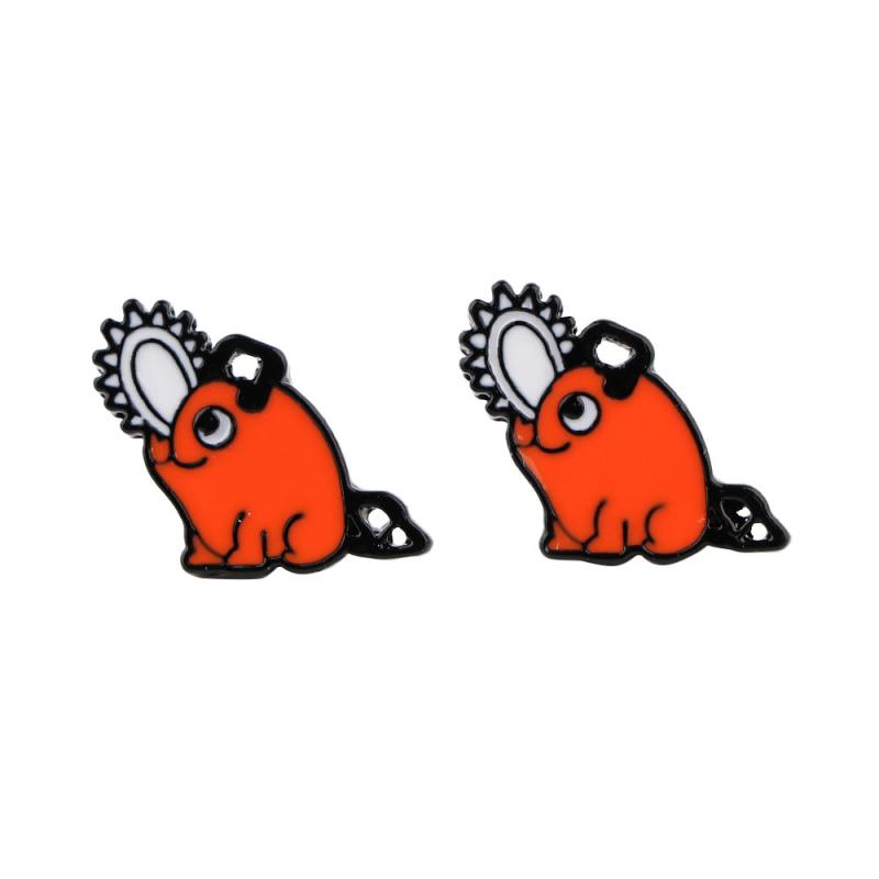 Cartoon Stud Earrings Woman Girls Kids Party Jewelry Anime Gift