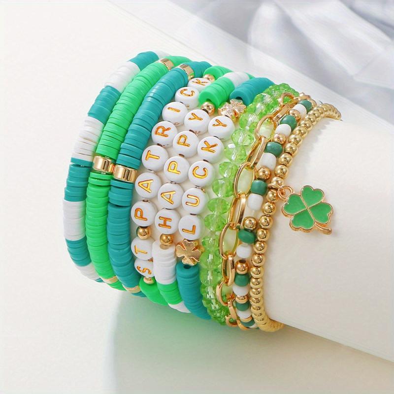 10pcs Hand String Bohemian Bangle Set