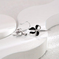 Bowknot Earrings Copper Plated Jewelry Gift